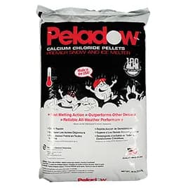 Peladow Ice Melt 50 LB Calcium Chloride Pellets Bag 55/Pallet