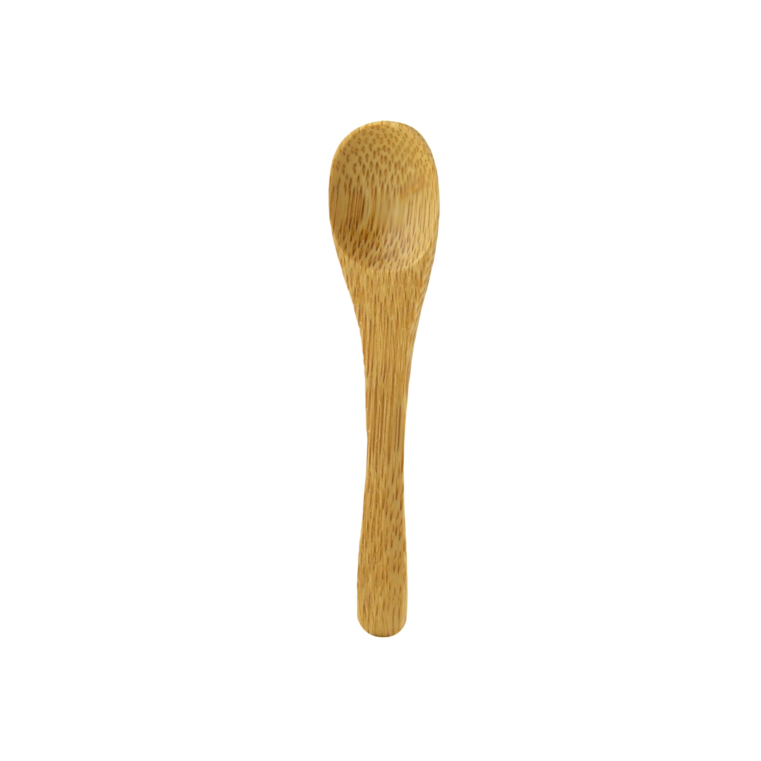 Spoon 3.5 IN Bamboo Natural 50 Count/Pack 10 Packs/Case 500 Count/Case