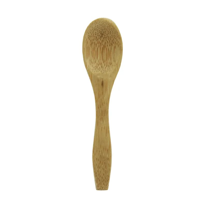 Spoon 3.5 IN Bamboo Natural 50 Count/Pack 10 Packs/Case 500 Count/Case