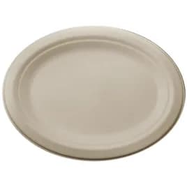 Plate 12 IN Pulp & Fiber Oval 500/Case