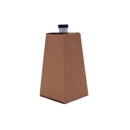 Beverage Carafe 96 OZ 11.875X5.75X5.75 IN Corrugated Cardboard Plastic Kraft 16/Case