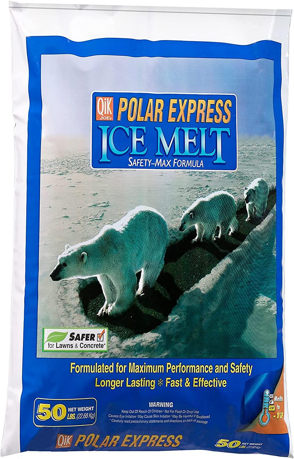 Polar Express Ice Melt 50 LB Calcium Chloride Bag 49/Pallet