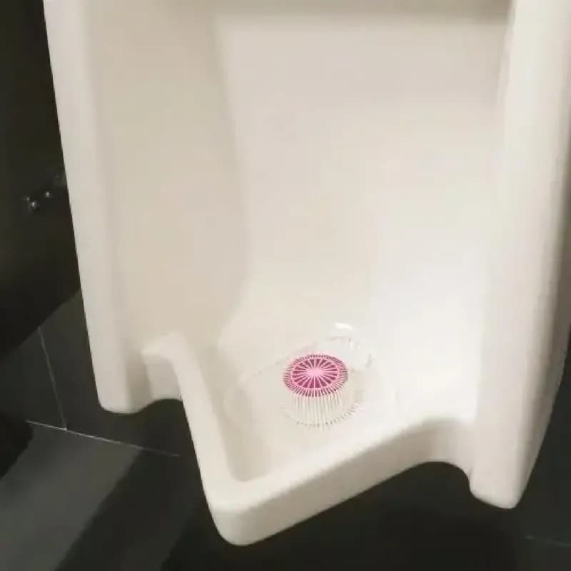 Health Gards® Urinal Screen Cherry Pink 2 OZ Non-Para 12/Pack