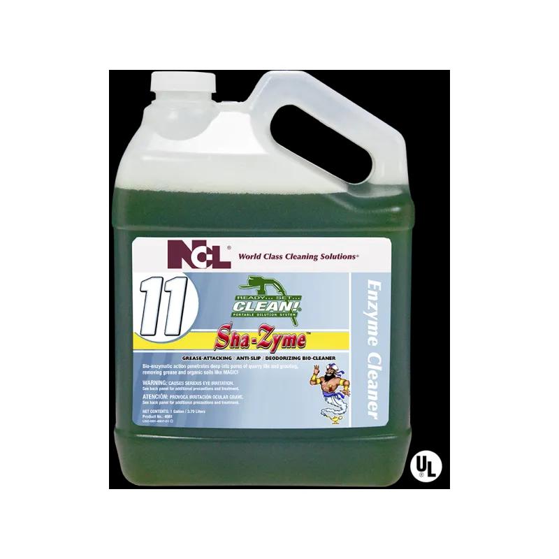 SHA-ZYME Pleasantly Fresh Floor Cleaner 1 GAL Daily Concentrate Enzymatic 4/Case