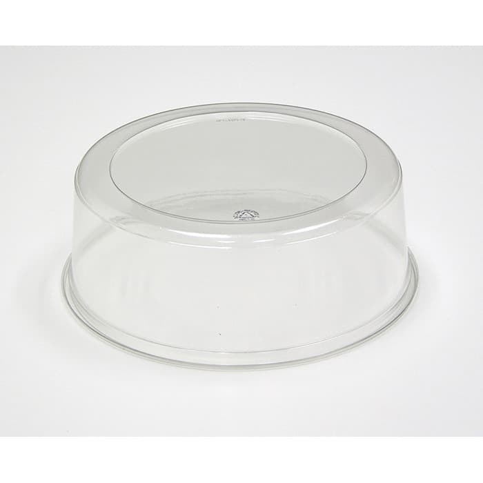 Lid High Dome 9X3.13 IN 1 Compartment PET Clear Round For Cake Bakery Container Smooth Unhinged 80/Case