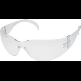 Glasses Plastic With Clear Wraparound Frame Clear Lens 1/Each