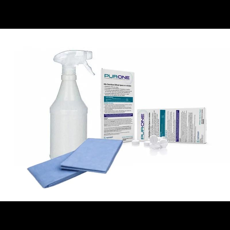 PurOne Disinfectant Tablet Sporicidal 256 Count/Pack 2 Packs/Case 512 Count/Case