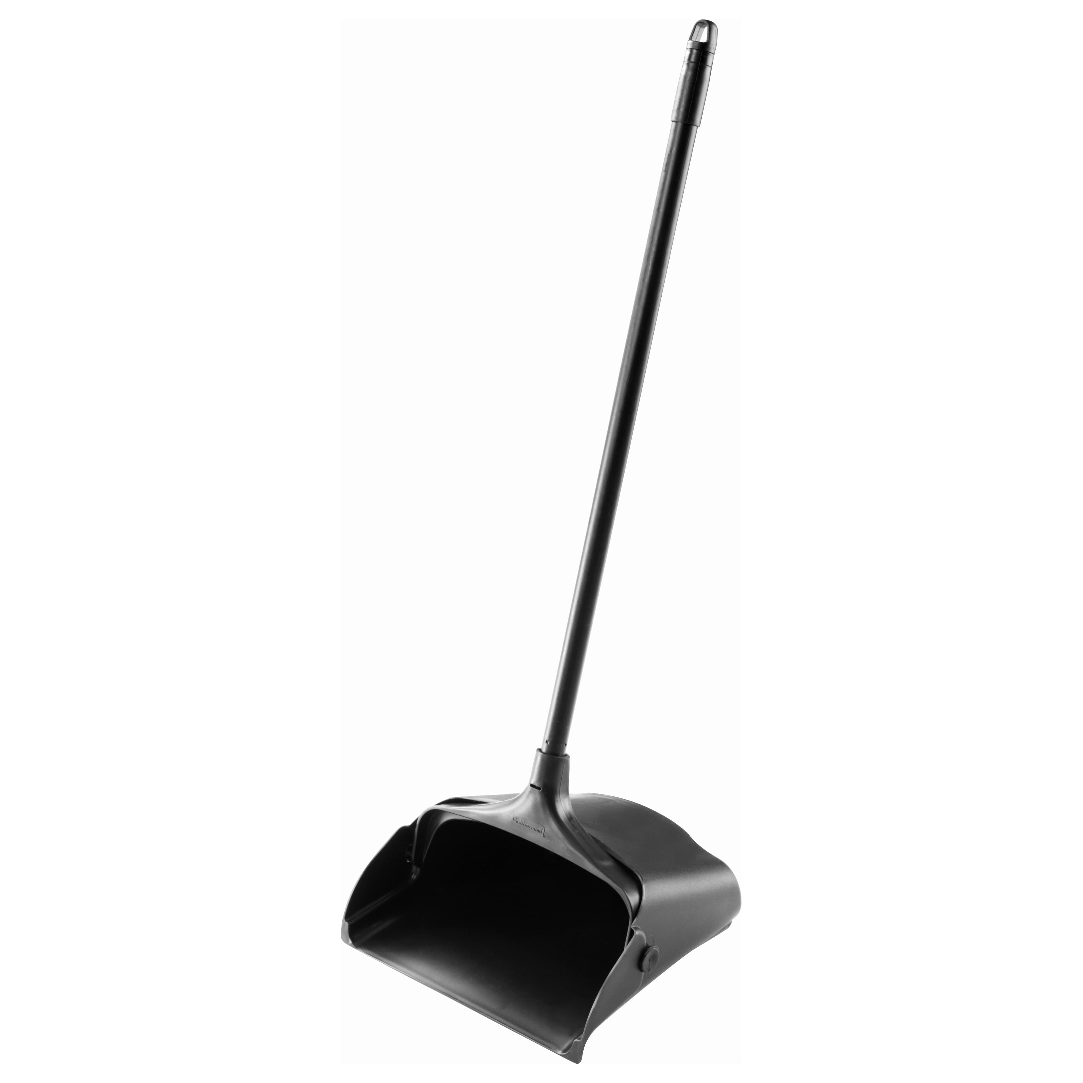 Executive Series™ Lobby Pro® Lobby Dust Pan Black Plastic Vinyl Coated 6/Case