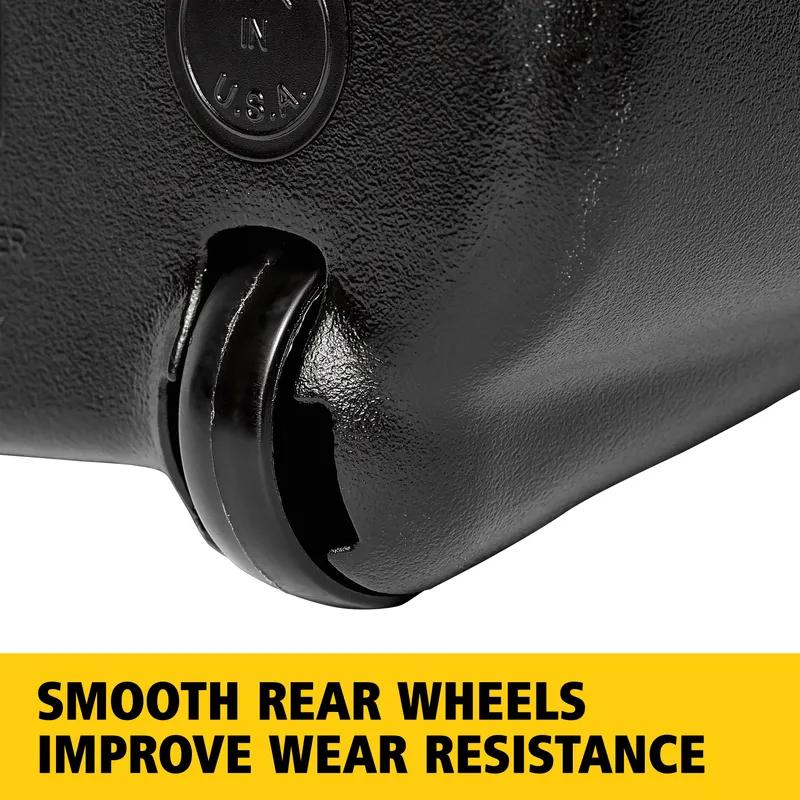 Executive Series™ Lobby Pro® Lobby Dust Pan Black Plastic Vinyl Coated 6/Case