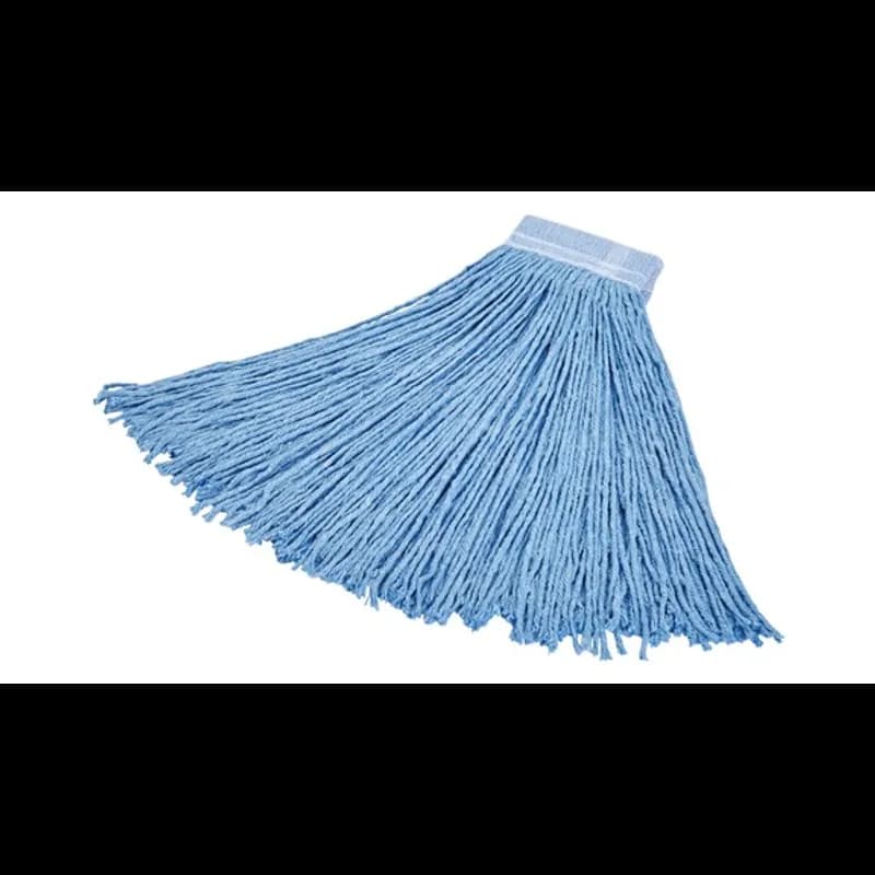 Mop Head Small (SM) 20 OZ Blue Synthetic Fiber Cut End 1/Each
