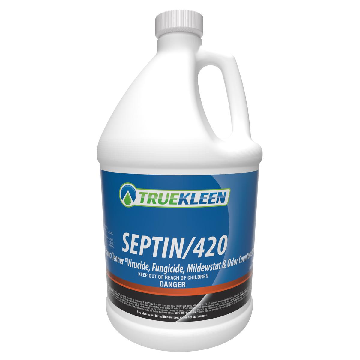 Truekleen Floral One-Step Disinfectant 1 GAL Multi Surface Concentrate Virucidal Mildewstat 4/Case