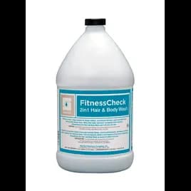 FitnessCheck® 2in1 Hair & Body Wash Liquid RTU 1 GAL Citrus Scent Yellow Refill 4/Case