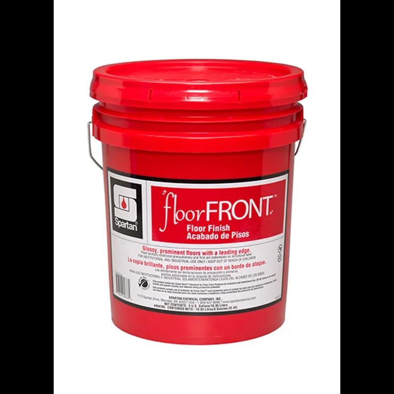FloorFront® Unscented Floor Finish 5 GAL Low Maintenance Neutral RTU 20% Solids 1/Pail