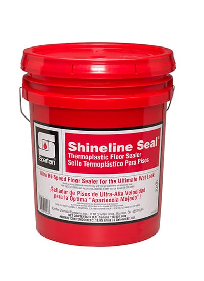 Shineline® Seal® Floor Sealer 5 GAL Alkaline RTU 24% Solids Thermoplastic 1/Pail