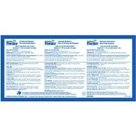 All Purpose Cleaner Product Label Vinyl White 1/Each