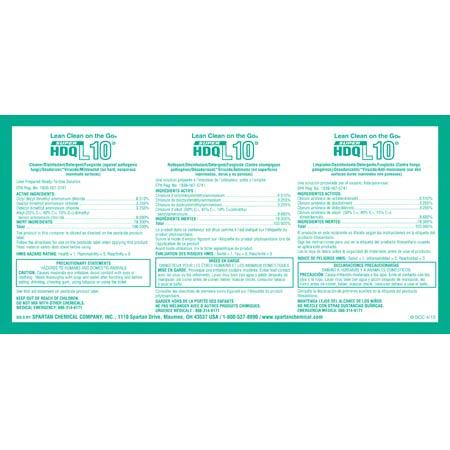 #10 Super HDQ Product Label 1/Each