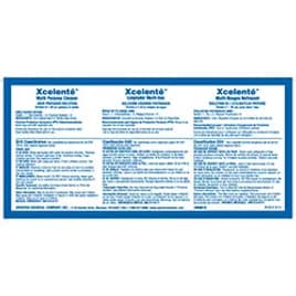 Xcelente All Purpose Cleaner Product Label 1/Each