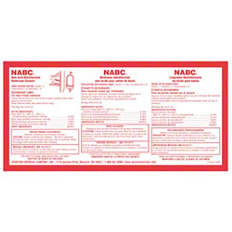 NABC Secondary Label Product Label 1/Each