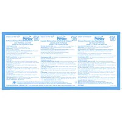 Clean on the Go Clean by Peroxy 15 Product Label Vinyl White 1/Each