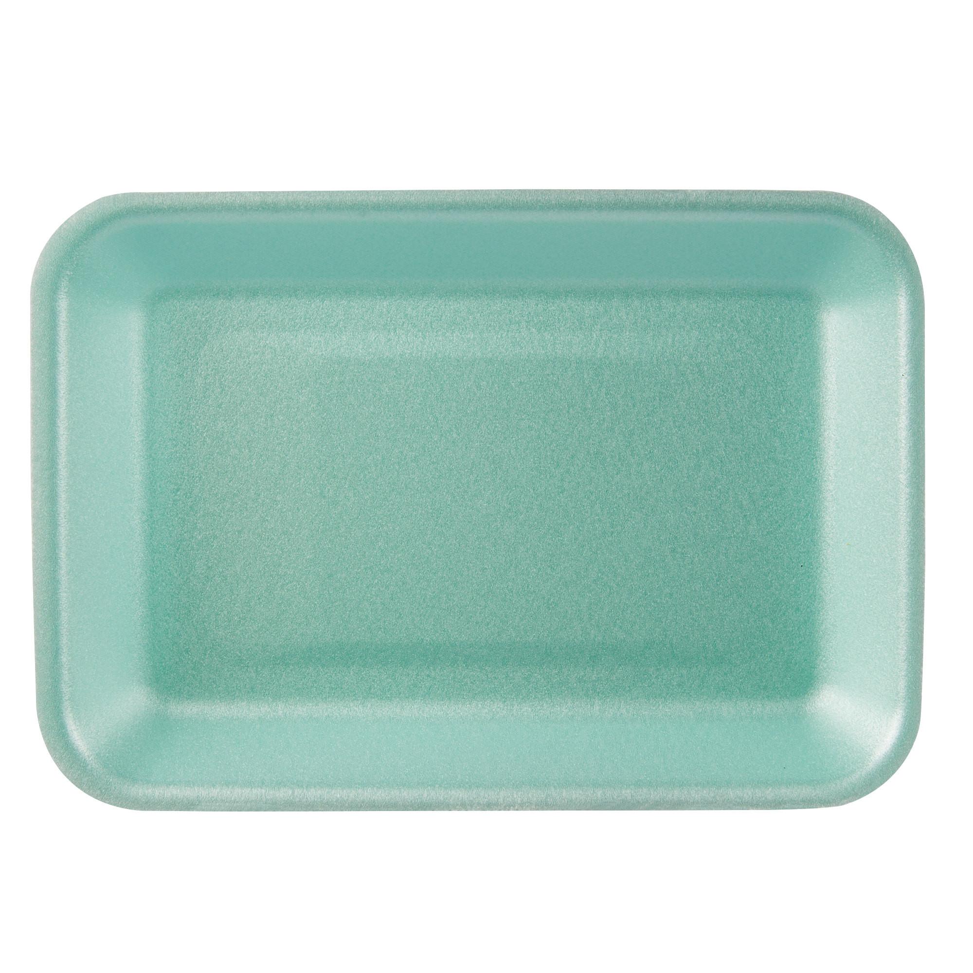 20SP Processor Tray Polystyrene Foam Green Heavy 400/Case