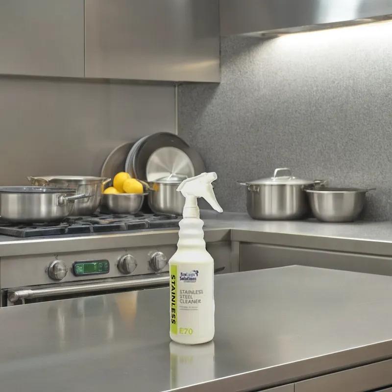 EcoLogic Solutions E-70 Stainless Steel Cleaner 32 FLOZ 6/Case