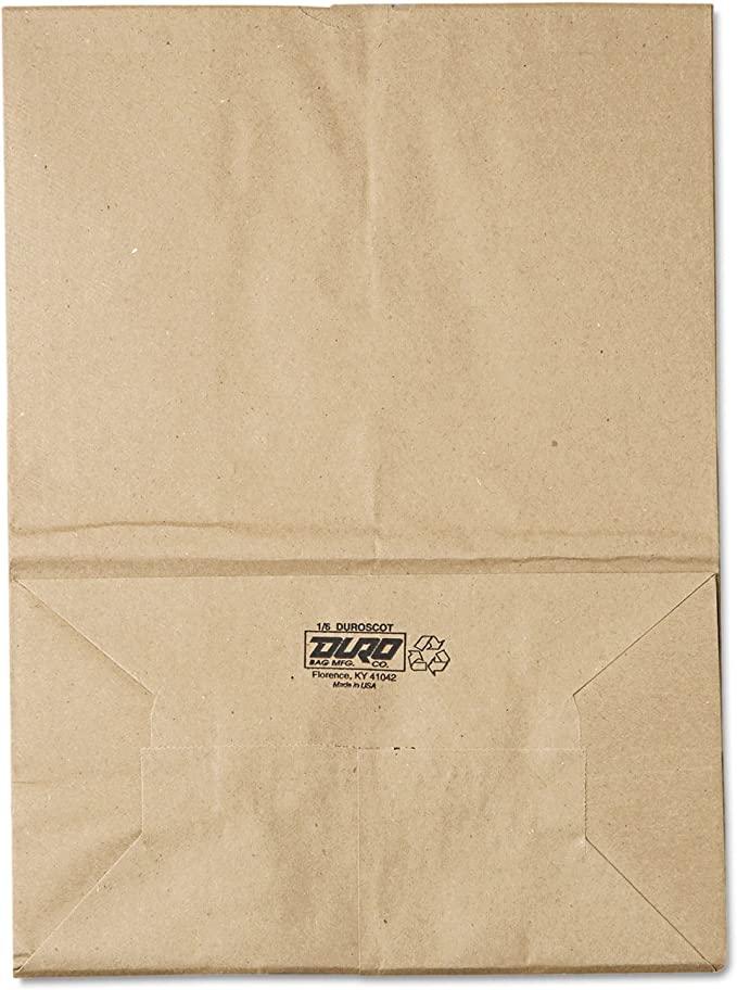 Grocery Bag 1/6 BBL Paper 57# Kraft 500/Bale
