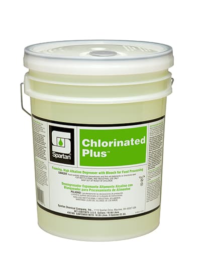Chlorinated Plus® Unscented Degreaser 5 GAL Multi Surface Heavy Duty Alkaline Concentrate 4/Case
