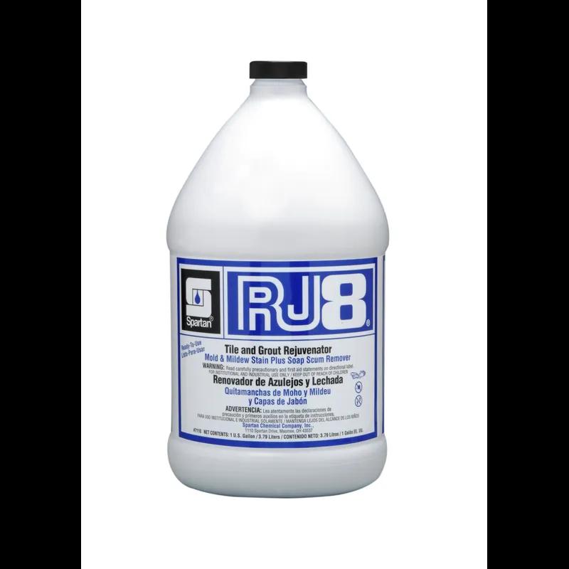 RJ8® Mint Tile & Grout Cleaner 1 GAL Multi Surface Alkaline RTU Rejuvenator 4/Case