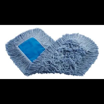 Kut-A-Way® Dust Mop 24X5 IN Blue Cotton Synthetic Blend 1/Each