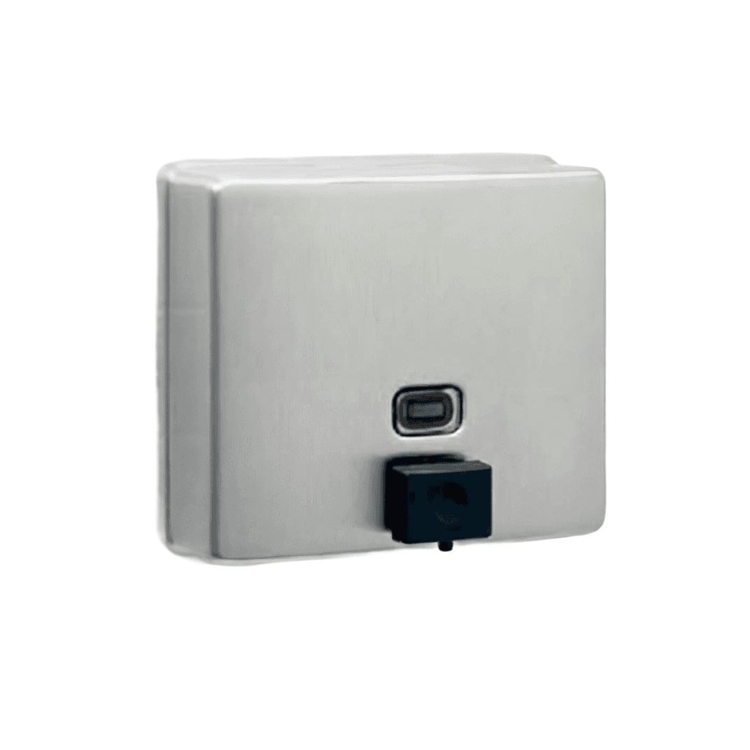 ConturaSeries® Soap Dispenser Liquid 1500 mL Silver Manual Surface Mount 1/Each