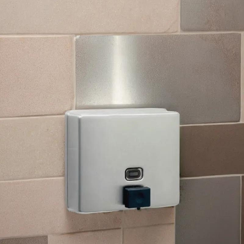 ConturaSeries® Soap Dispenser Liquid 1500 mL Silver Manual Surface Mount 1/Each