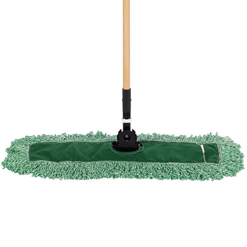 Dust Mop 36 IN Green Microfiber Loop End 1/Each
