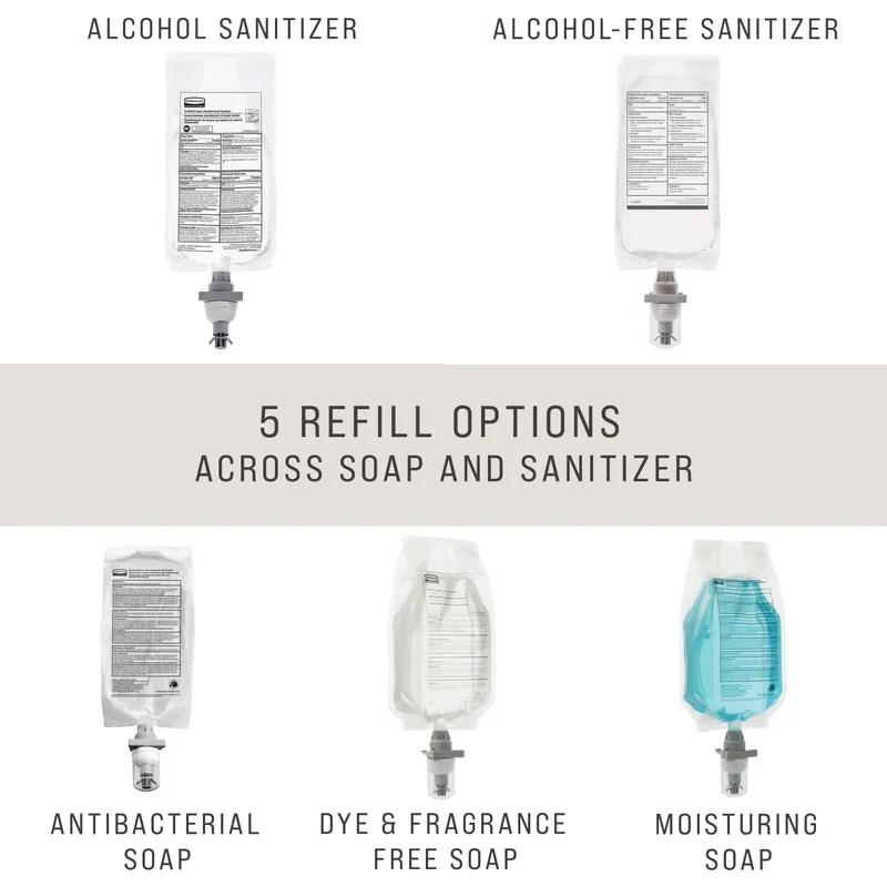 Autofoam Hand Sanitizer Foam 1 L 12.5X4.6X2.6 IN Clear 75% Ethyl Alcohol FDA Approved 4/Case