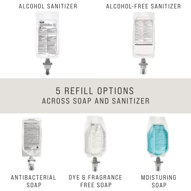 Autofoam Hand Sanitizer Foam 1 L 12.5X4.6X2.6 IN Clear 75% Ethyl Alcohol FDA Approved 4/Case