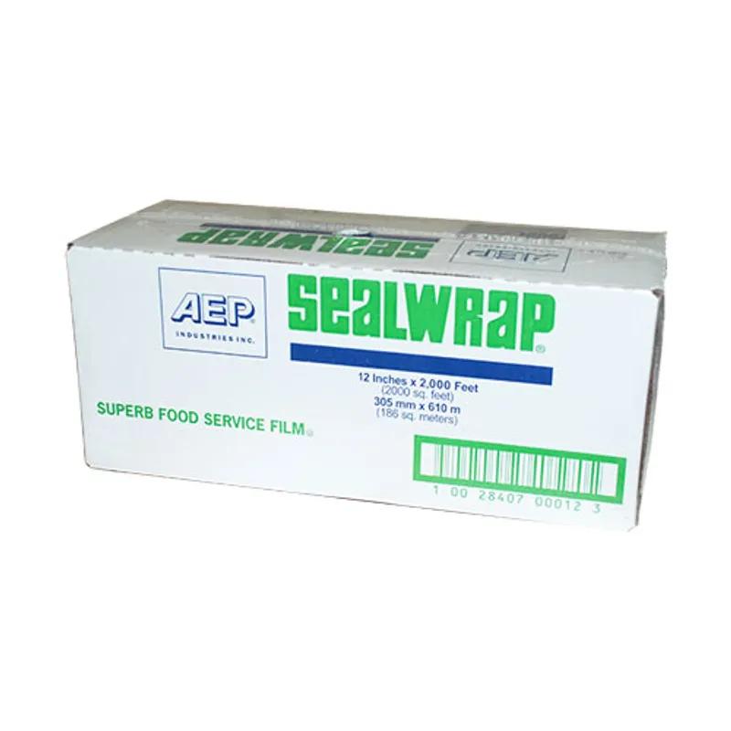 Cling Film Roll 12IN X2000FT Plastic Clear 1/Roll