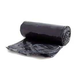 Heritage Can Liner 38X60 IN 60 GAL Black HDPE 22MIC Coreless 25 Count/Pack 6 Packs/Case 150 Count/Case
