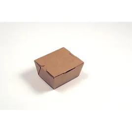 ChampPak #4 Take-Out Box Fold-Top 7.75X5.5X3.5 IN Paper Kraft Rectangle 160/Case
