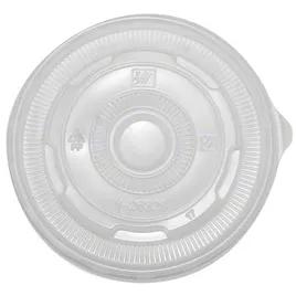 Lid Flat PP Translucent Round For 8 OZ Container 1000/Case