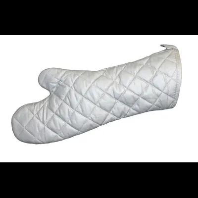Oven Mitt 17 IN Silicone Silver 1/Each