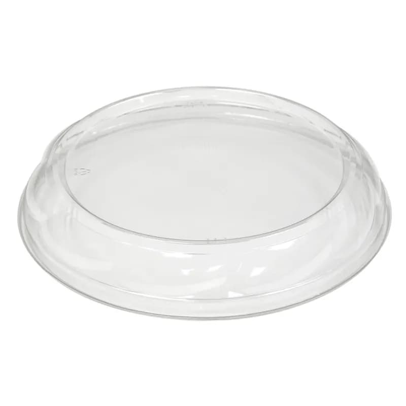 Lid Dome 9.75X1.56 IN 1 Compartment PET Clear Round For 9 OZ Pie Bakery Container 200/Case