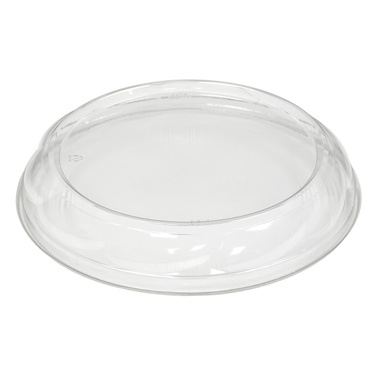 Lid Dome 9.75X1.56 IN 1 Compartment PET Clear Round For 9 OZ Pie Bakery Container 200/Case