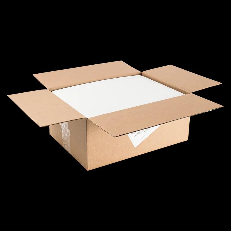 1/2 Sheet Cake Cake Pad Corrugated Cardboard White Single Wall Coated Grease Resistant 50/Case