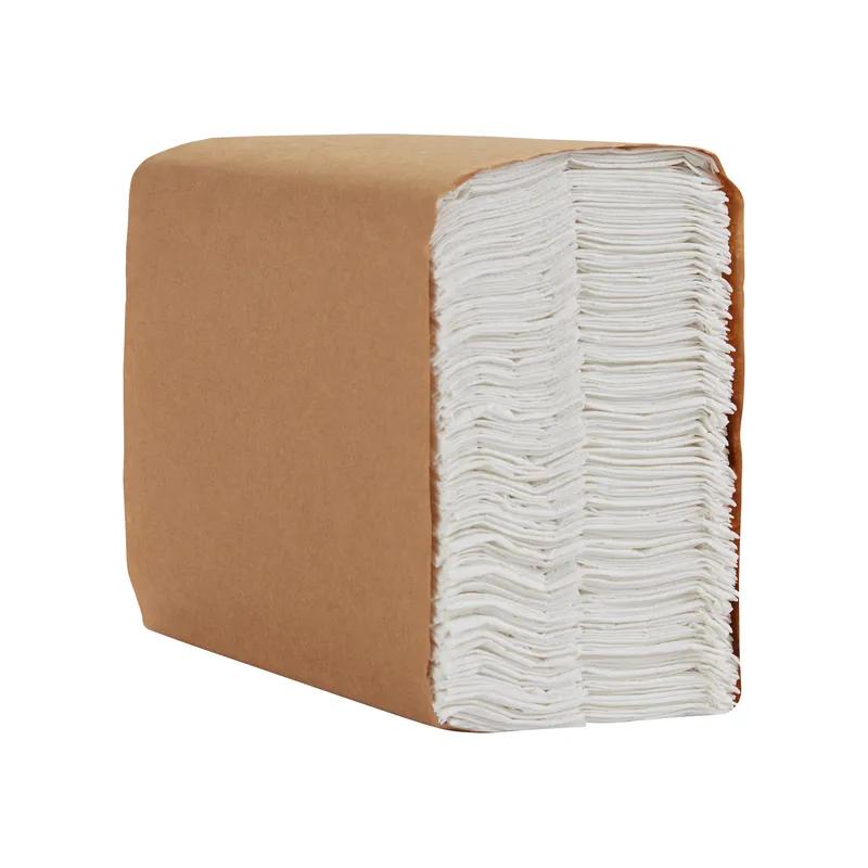 Dixie Basic Dispenser Napkins 13.5X7 IN White Paper 1PLY 1/6 Fold Refill 250 Count/Pack 40 Packs/Case 10000 Count/Case