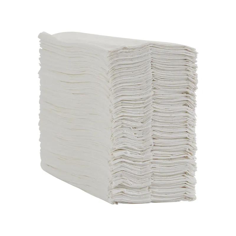 Dixie Basic Dispenser Napkins 13.5X7 IN White Paper 1PLY 1/6 Fold Refill 250 Count/Pack 40 Packs/Case 10000 Count/Case