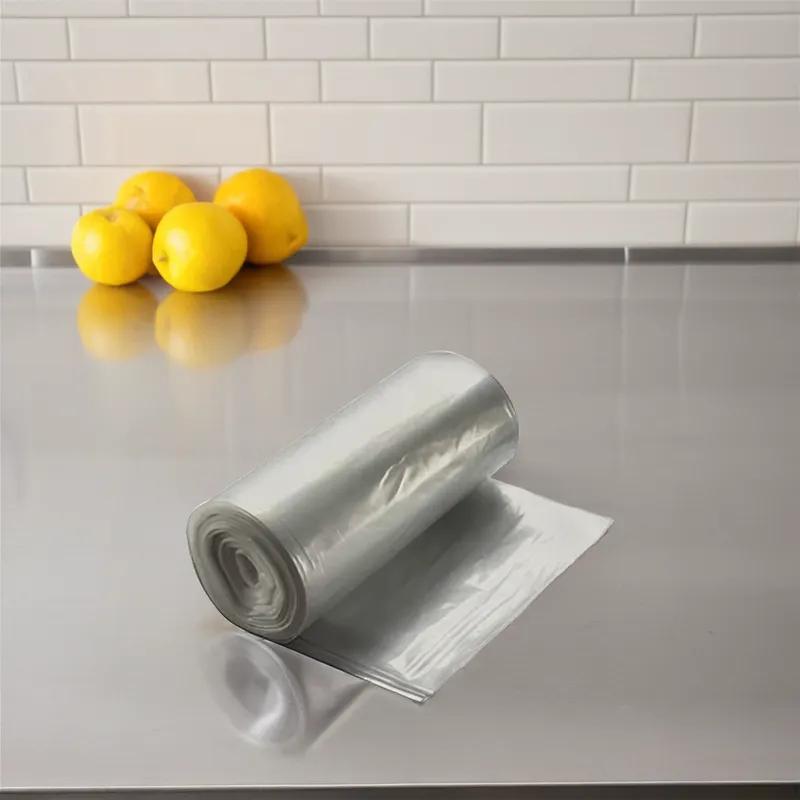 Can Liner 42.5X48 IN 56 GAL Clear Plastic 1.3MIL 100/Case