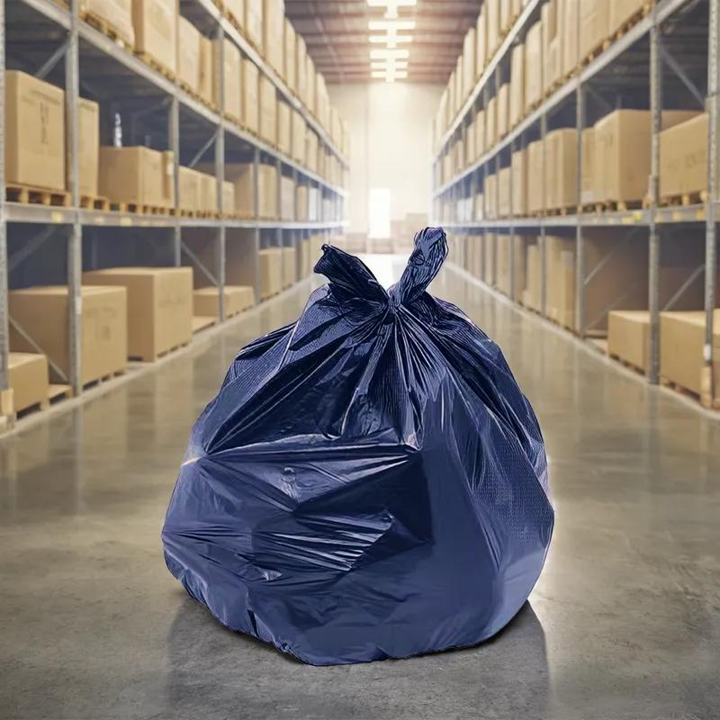 Can Liner 37X50 IN Blue Plastic 1.2MIL 150/Case
