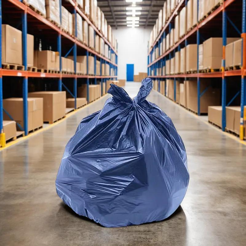 Can Liner 37X50 IN Blue Plastic 1.2MIL 150/Case