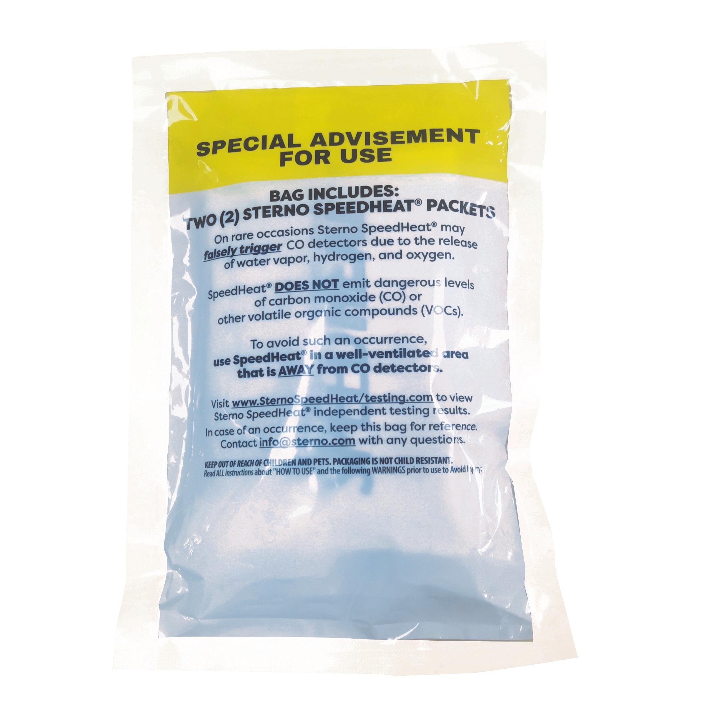 SpeedHeat Warming System Flameless Heat Packets 100/Case