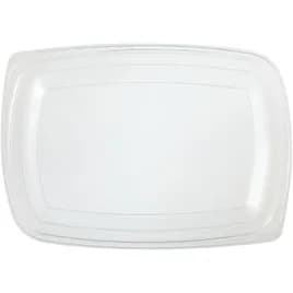 Lid Dome 11X8X0.88 IN PP Clear Rectangle For Container 150/Case