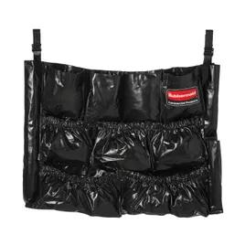 Brute® Executive Series Receptacle Caddy Bag Black Vinyl 1/Each